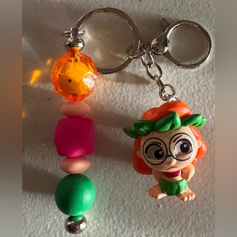 Colorful Character Keychain Toy